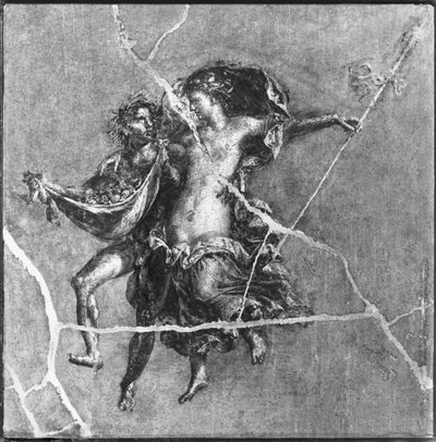 Faun and Bacchante, from Pompeii by Roman Roman